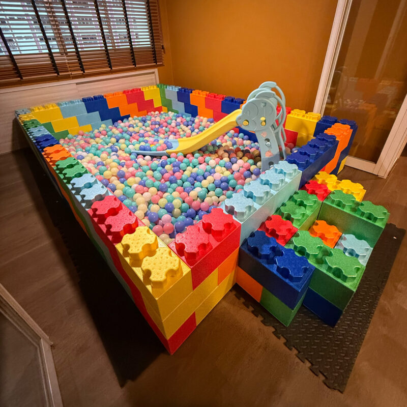 small bouncy castle