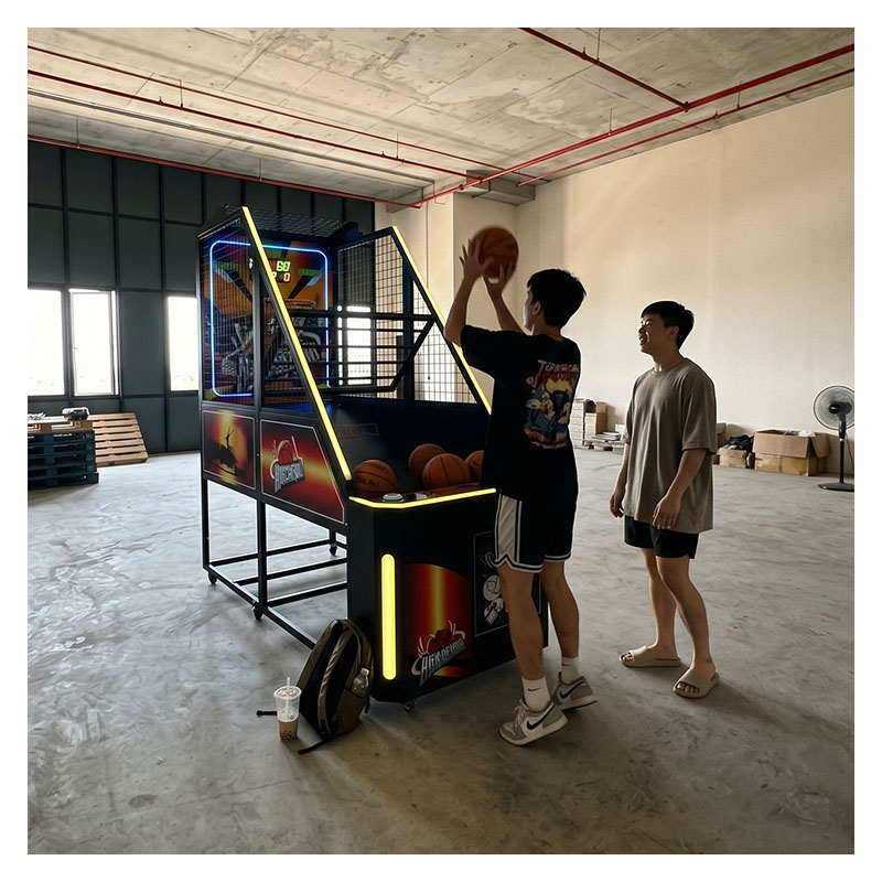 Arcade basketball machine for rent in Singapore