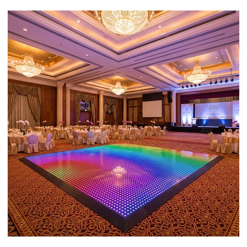 Pixel LED dance floor for rent in Singapore
