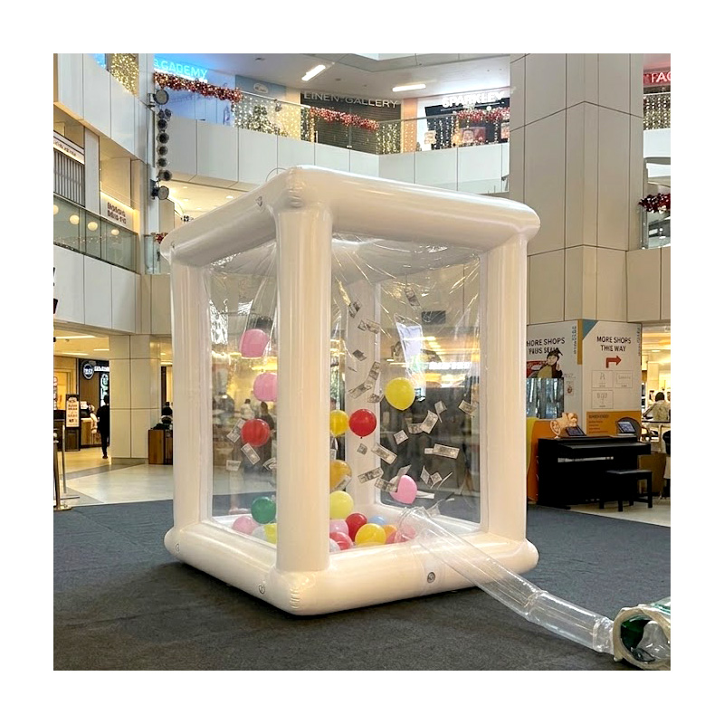 Inflatable cash cube money booth for rent in Singapore